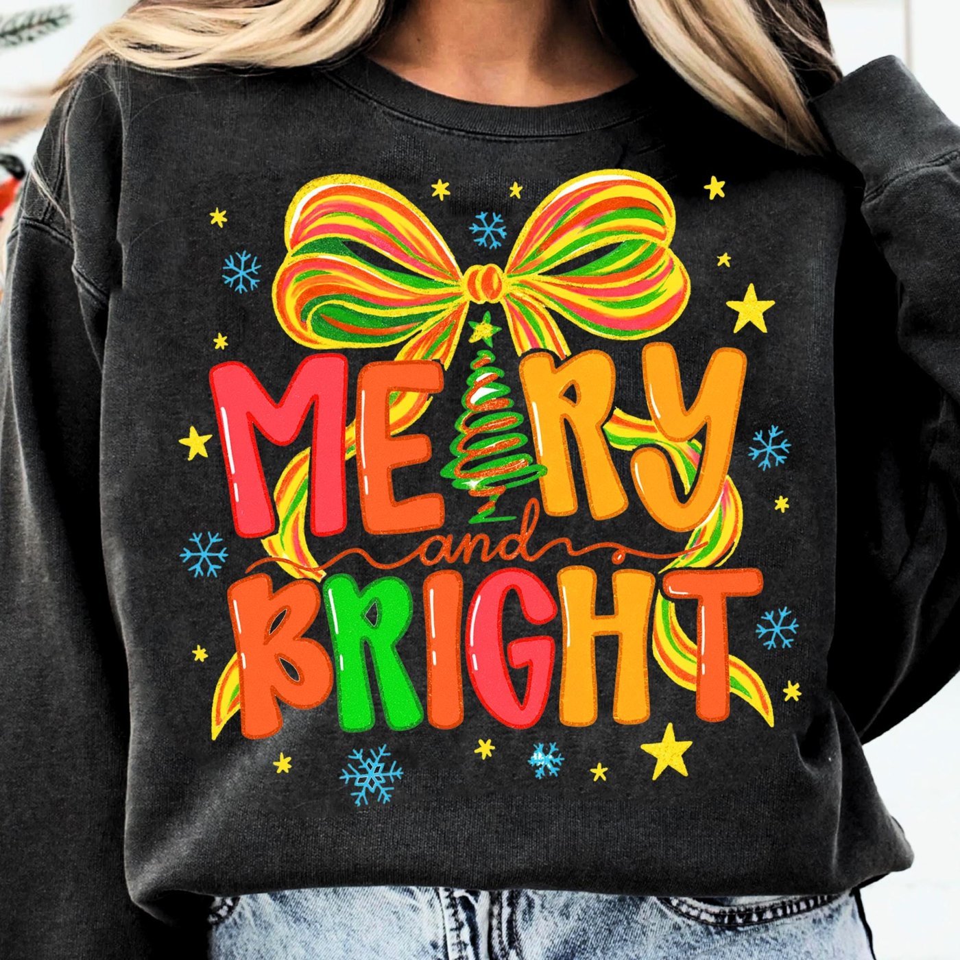Merry And Bright Png, Pink Christmas Png, Merry Christmas Png, Merry and Bright Png, Preppy Christmas Png, Holly Jolly P