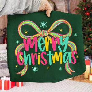Merry Christmas Png, Pink Christmas Png, Merry Christmas Png, Merry and Bright Png, Preppy Christmas Png, Holly Jolly Pn