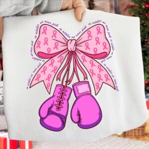 Halloween Pink Bow In October We Wear Pink Png, Breast Cancer Png, Pumpkin Splatter Png, Breast Cancer Awareness Png, Pu