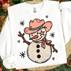 Christmas Snowman Png, Cute Christmas PNG, Preppy Christmas Brushstroke Png, Holiday Movies Png, Merry Xmas Digital Down