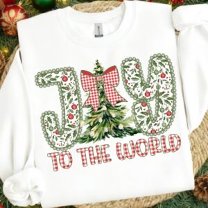 Christmas Joy to the world Png, Cute Christmas PNG, Preppy Christmas Brushstroke Png, Holiday Movies Png, Merry Xmas Dig