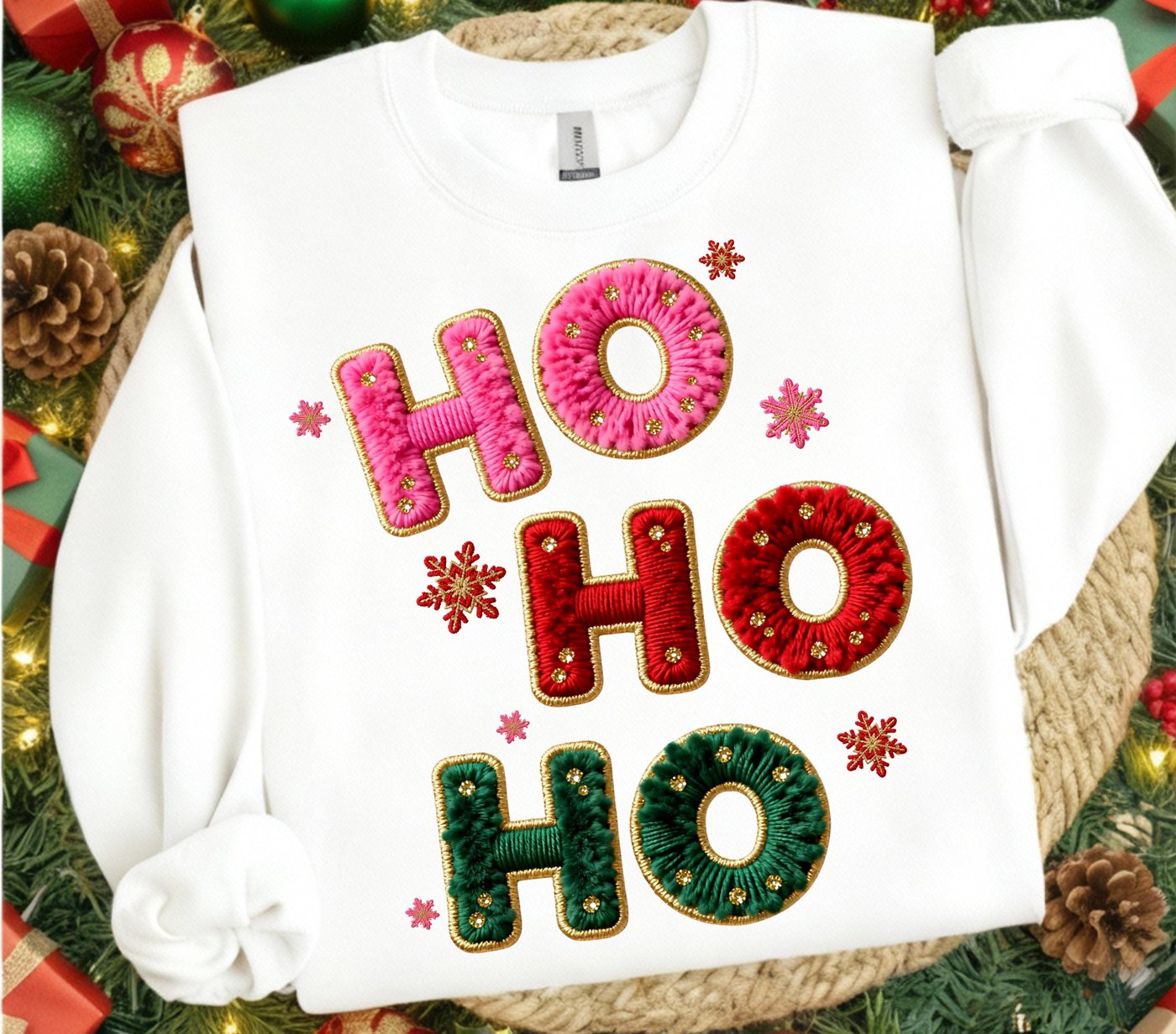 Christmas santa ho ho ho Png, Cute Christmas PNG, Preppy Christmas Brushstroke Png, Holiday Movies Png, Merry Xmas Digit