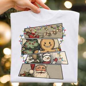 Vintage Merry Christmas Png, Cute Christmas PNG, Preppy Christmas Brushstroke Png, Holiday Movies Png, Merry Xmas Digita
