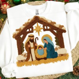 A Savior is Born Png, Christian Jesus God Christmas Sublimation, Christmas Jesus Png, Christmas Png Design, Christmas Bi