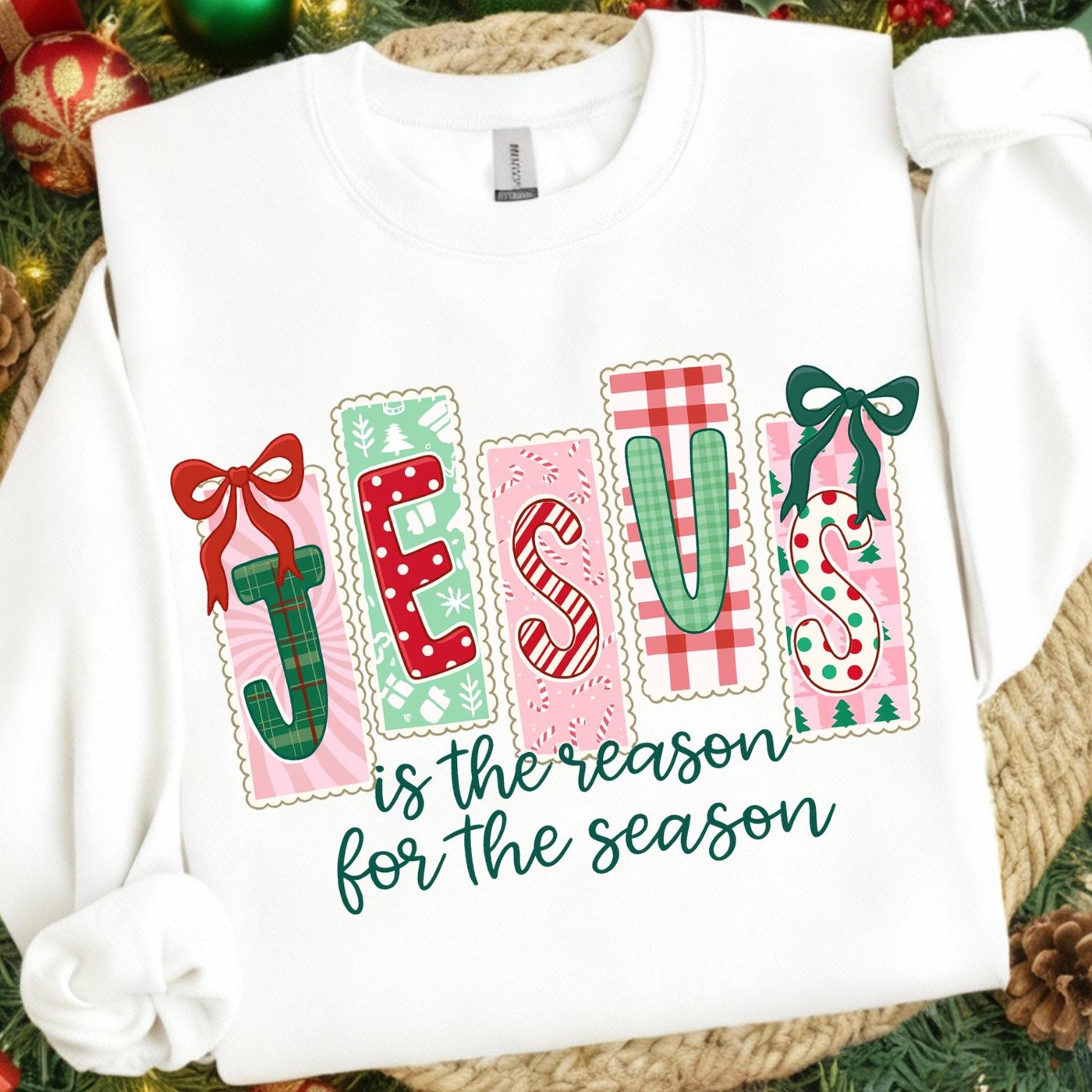 Jesus is the reason for the season Png, Christian Jesus God Christmas Sublimation, Christmas Jesus Png, Christmas Png De
