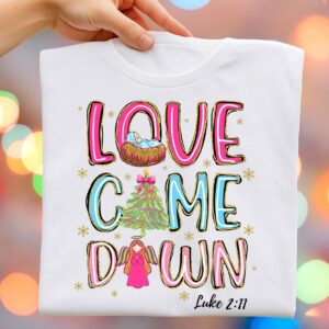 Love come down Png, Christian Jesus God Christmas Sublimation, Christmas Jesus Png, Christmas Png Design, Christmas Bibl