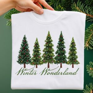 Christmas Winter wonderland Png, Cute Christmas PNG, Preppy Christmas Brushstroke Png, Holiday Movies Png, Merry Xmas Di