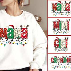 Christmas Mama Png Bundle, Cute Christmas PNG, Preppy Christmas Brushstroke Png, Holiday Movies Png, Merry Xmas Digital