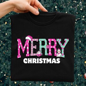 Merry Christmas Png, Cute Christmas PNG, Preppy Christmas Brushstroke Png, Holiday Movies Png, Merry Xmas Digital