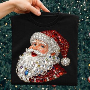 Christmas Santa Png, Cute Christmas PNG, Preppy Christmas Brushstroke Png, Holiday Movies Png, Merry Xmas Digital