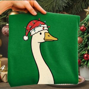 Christmas Duck Png, Cute Christmas PNG, Preppy Christmas Brushstroke Png, Holiday Movies Png, Merry Xmas Digital