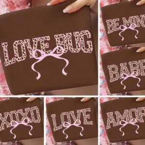 Valentines Day PNG Bundle Leopard Valentine Text Sublimation Designs Love XOXO Be Mine png, Valentine png, Preppy Coquet