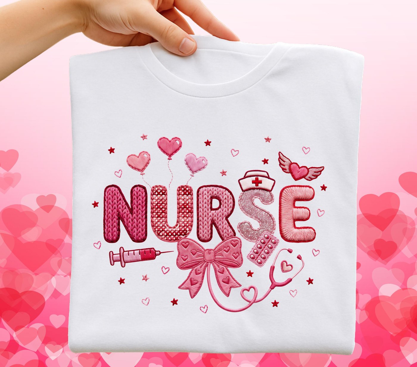 Valentine Nurse Png, Nurse Valentines Shirt Design, Valentines Day PNG, Cupids Favorite Nurse Png, Valentine Nurse Coque
