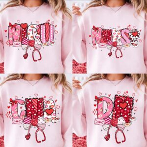 Valentine Nurse Png Set, Nurse Valentines Shirt Design, Valentines Day PNG, Cupids Favorite Nurse Png, Valentine Nurse C