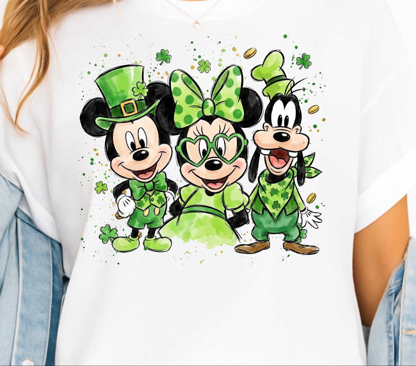 Mikey Mouse Saint Patrick’s PNG, St Patrick’s Day PNG, Saint Paddy Retro Badge PNG, Irish Pub Hand Drawn png, Funny Iris