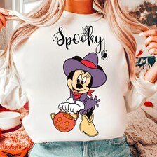 Retro Micey Mouse Halloween Spooky Png, Trendy Micey Mouse Halloween PNG, Trick Or Treat PNG, Spooky Season