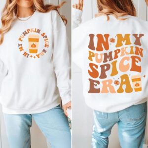 In my pumpkin spice era Png, Fall Vibes Png, Fall Pumpkins Sublimation, Fall Autumn Png, Fall Season Png, Halloween Png,