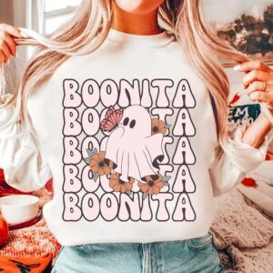 Retro Boonita Png, i Love Halloween png, Girly Halloween png, Spooky Season Png, Halloween Vibes Png, Halloween tshirt S