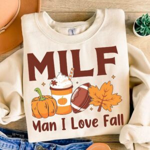 Milf Man i love fall Png, Fall Vibes Png, Fall Pumpkins Sublimation, Fall Autumn Png, Fall Season Png, Halloween Png, Sp
