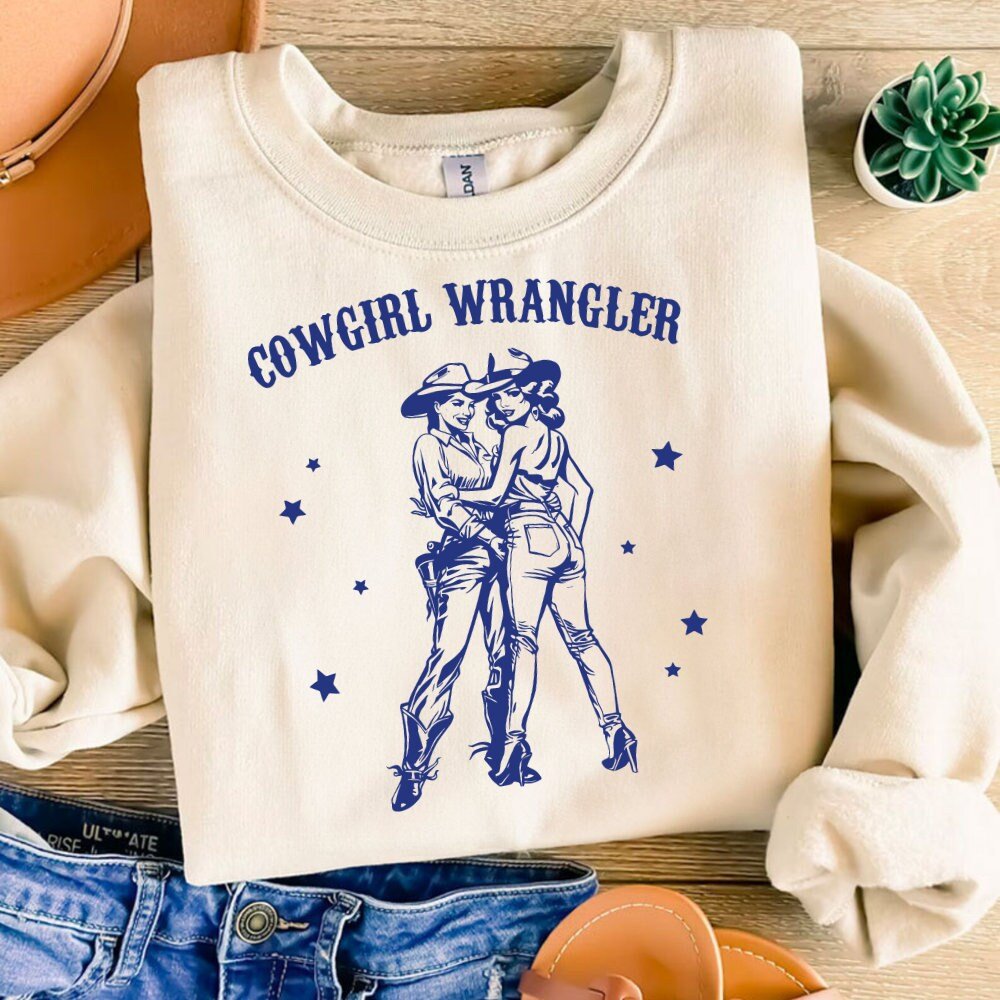 Cowgirl wrangler Png, Pride Png, LGBTQ Png, Love Is Love Png, Gay Pride Png, Pride Month Png