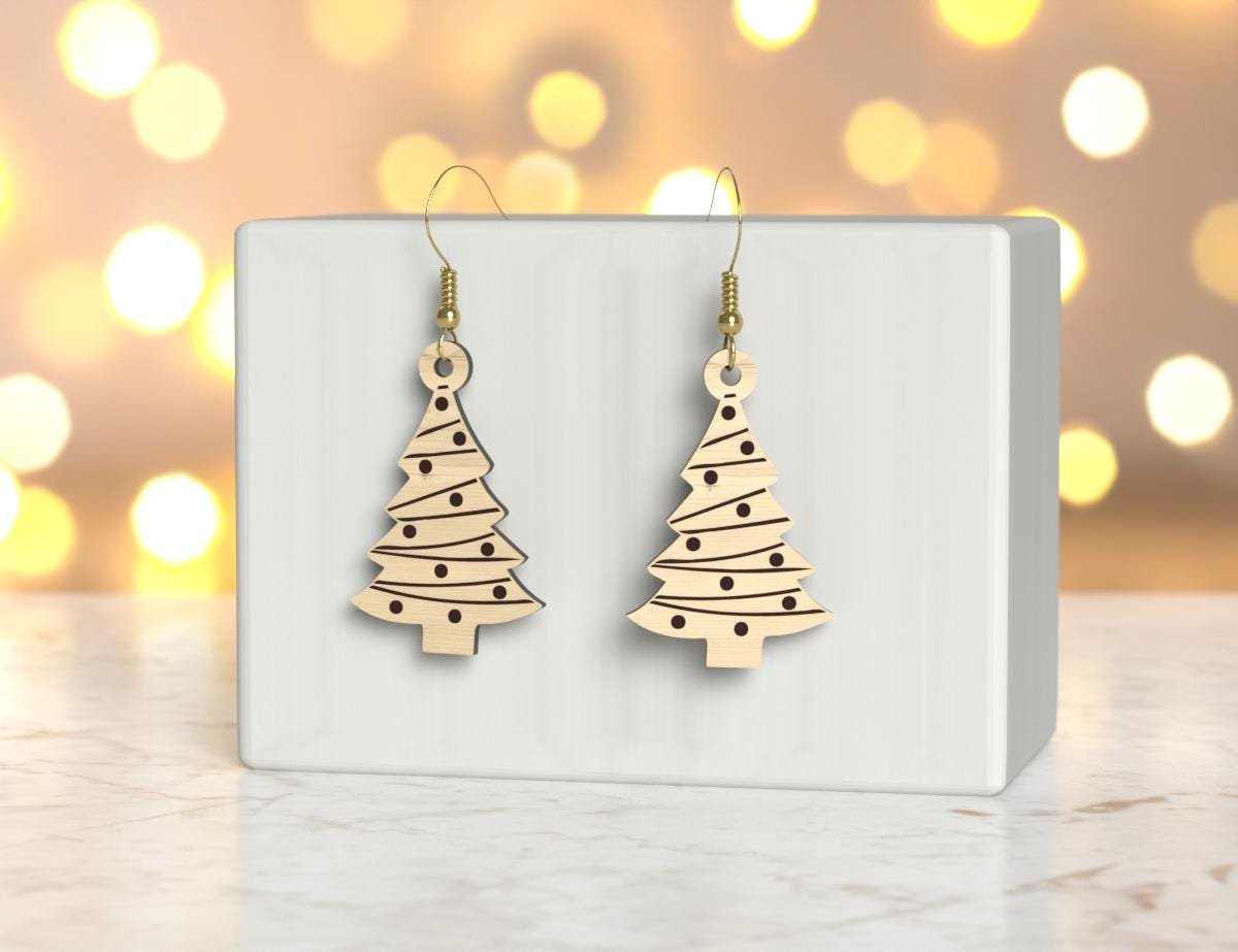 100 Design bundle Christmas Earrings Wood Laser Cut Svg, Earing, Christmas SVG, Earing SVG, LAser cut, Earing decoration