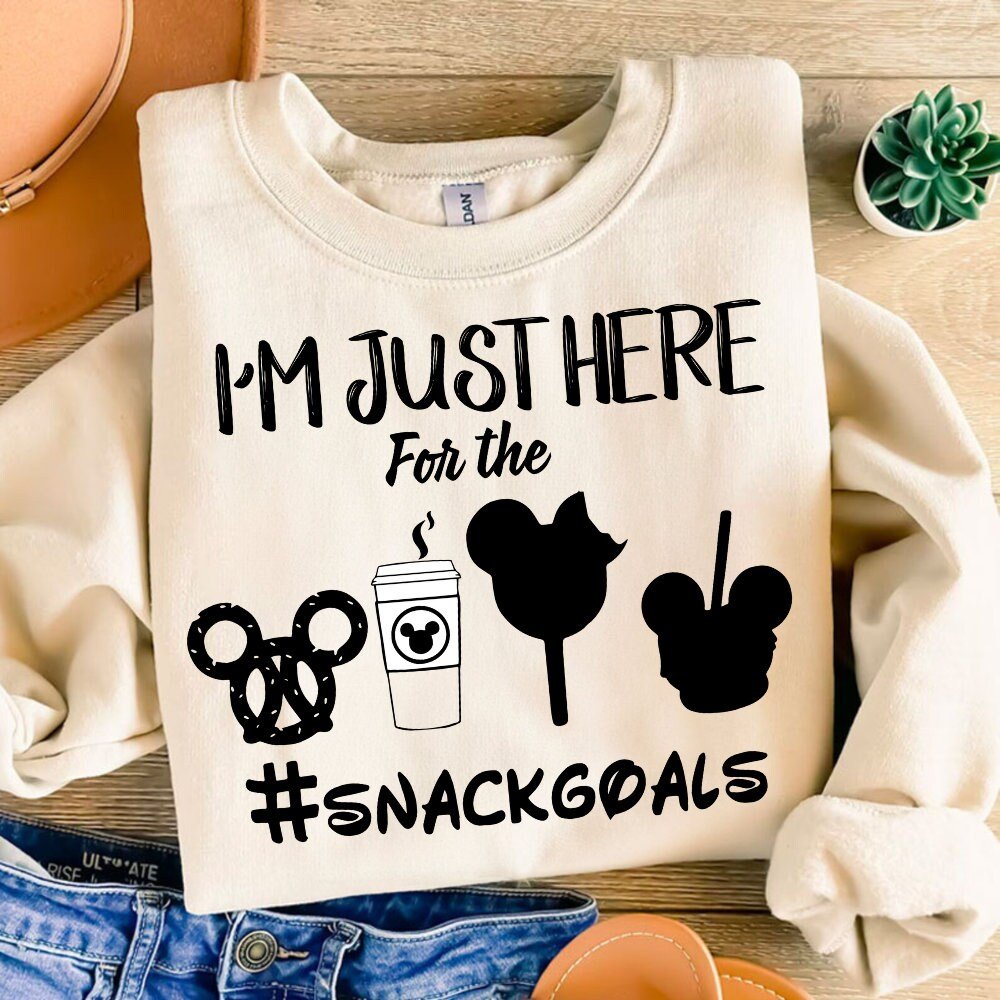 I'm just here for the snackgoals Png, Snackgoal Svg, Mickeyy Mouse and friends Snack Vacation Png, Vacay Mode Png, Magic