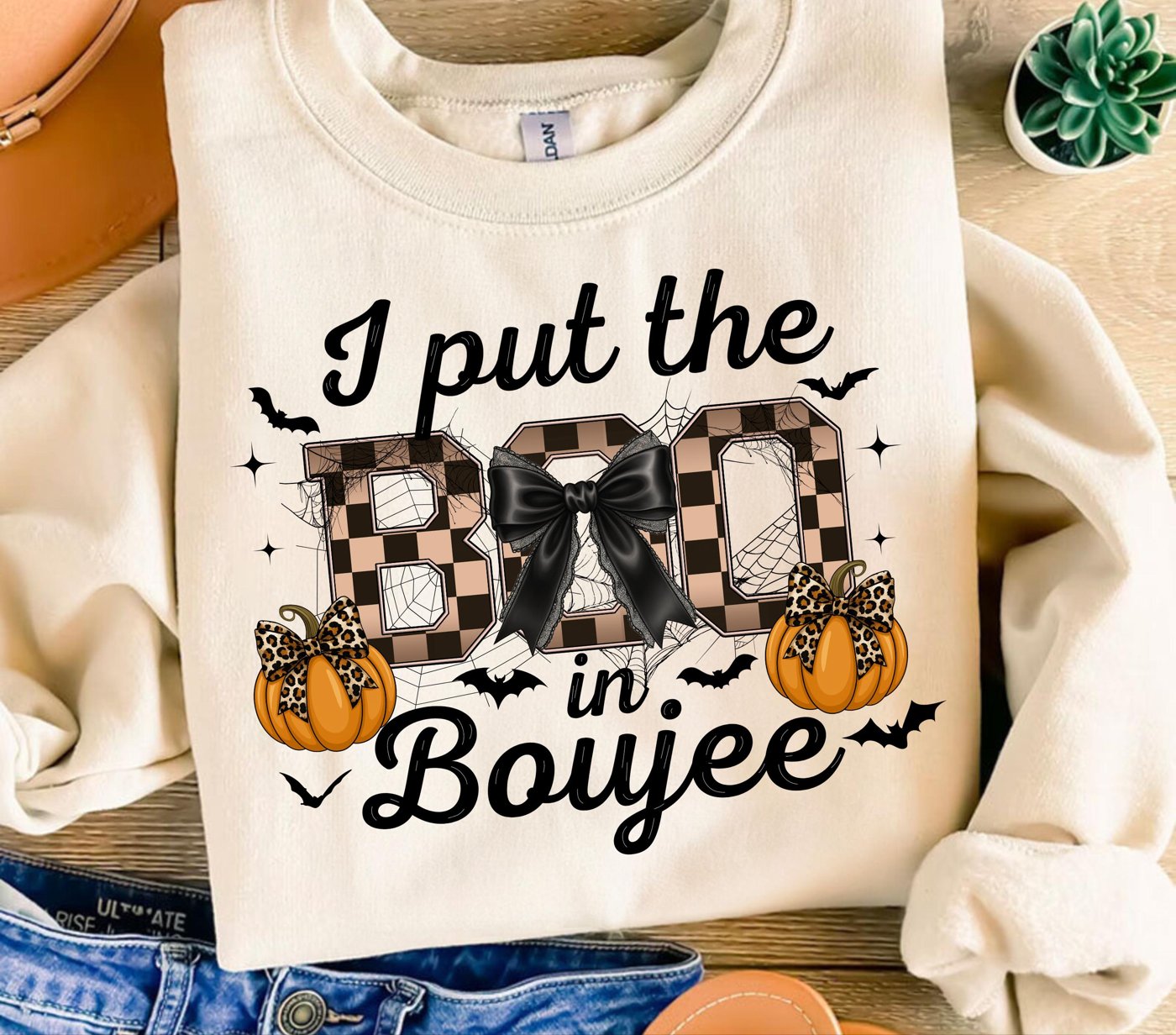 I Put The Boo in Boujee Png, red balloon Halloween png, Girly Halloween png, Spooky Season Png, Halloween Vibes