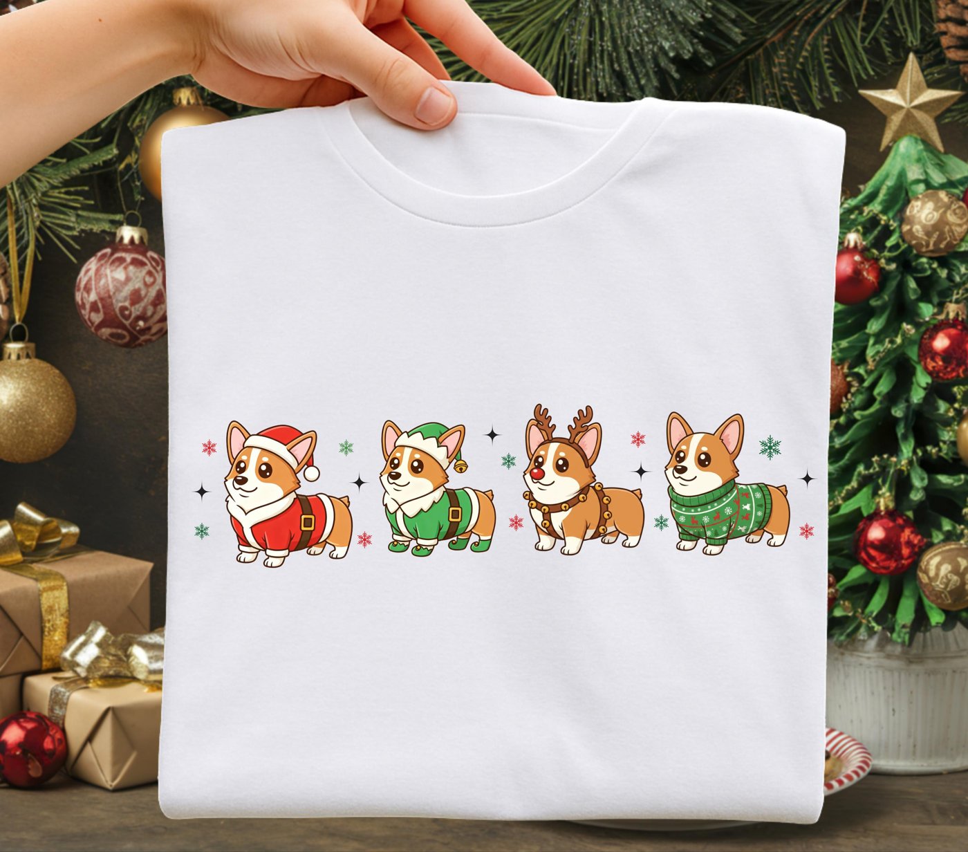 Christmas cute dogs Png, Cute Christmas PNG, Preppy Christmas Brushstroke Png, Holiday Movies Png, Merry Xmas Digital