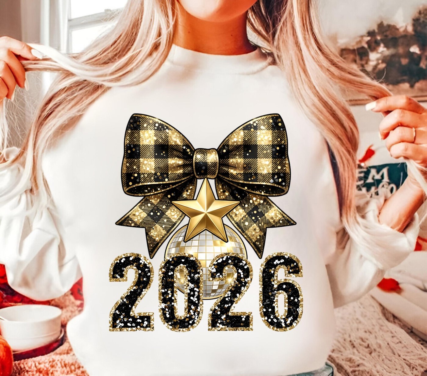 Happy new year 2026 Png, New Year 2026 Png, Balloons Happy New Year Design, Hello 2026 Png, Preppy New Year Png