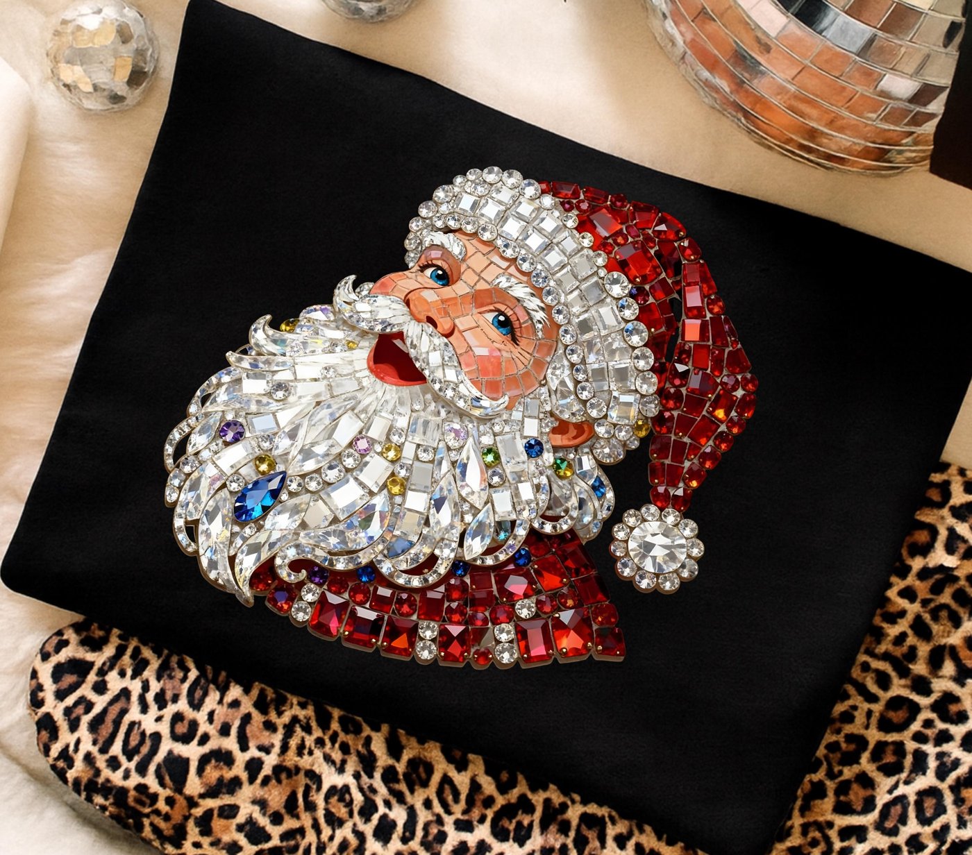 Christmas Santa Png, Cute Christmas PNG, Preppy Christmas Brushstroke Png, Holiday Movies Png, Merry Xmas Digital