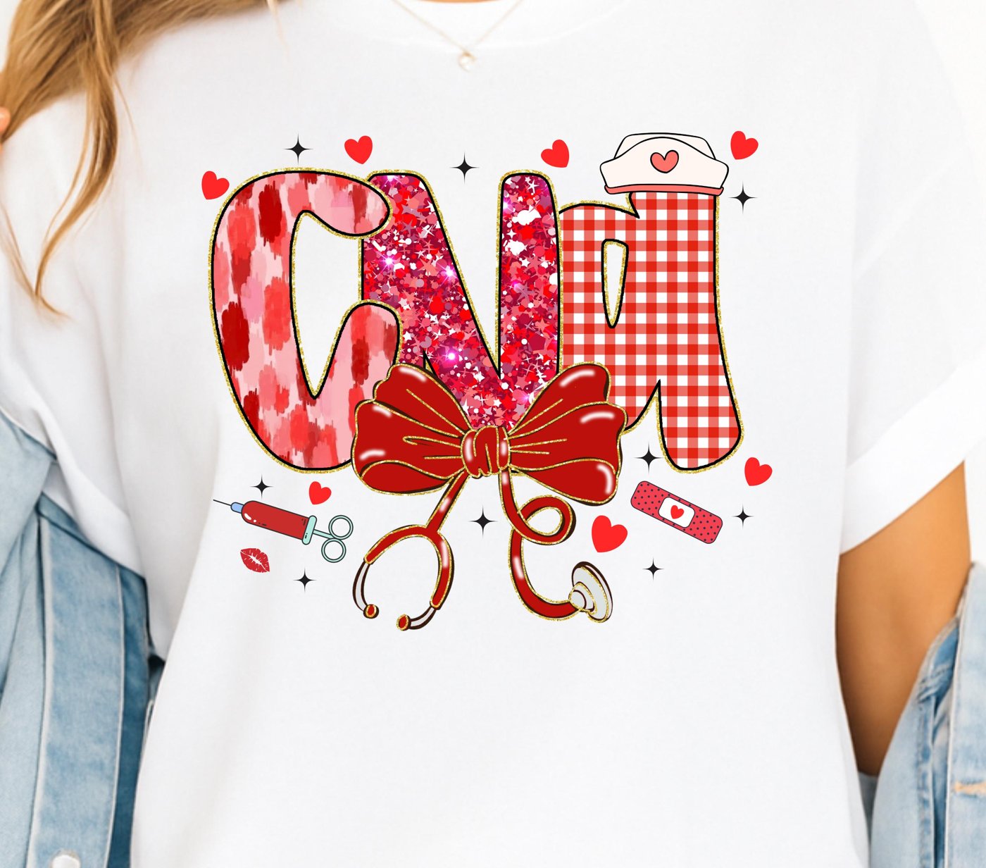 Valentine Nurse Png Bundle, Valentine Nurse Coquette Png, Nurse Valentines Shirt Design, Valentines Day PNG, Cupids Favo