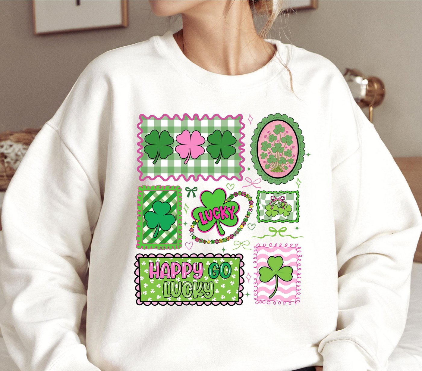 Happy go lucky PNG, St Patrick’s Day PNG, Saint Paddy Retro Badge PNG, Irish Pub Hand Drawn png, Funny Irish Shirt Desig