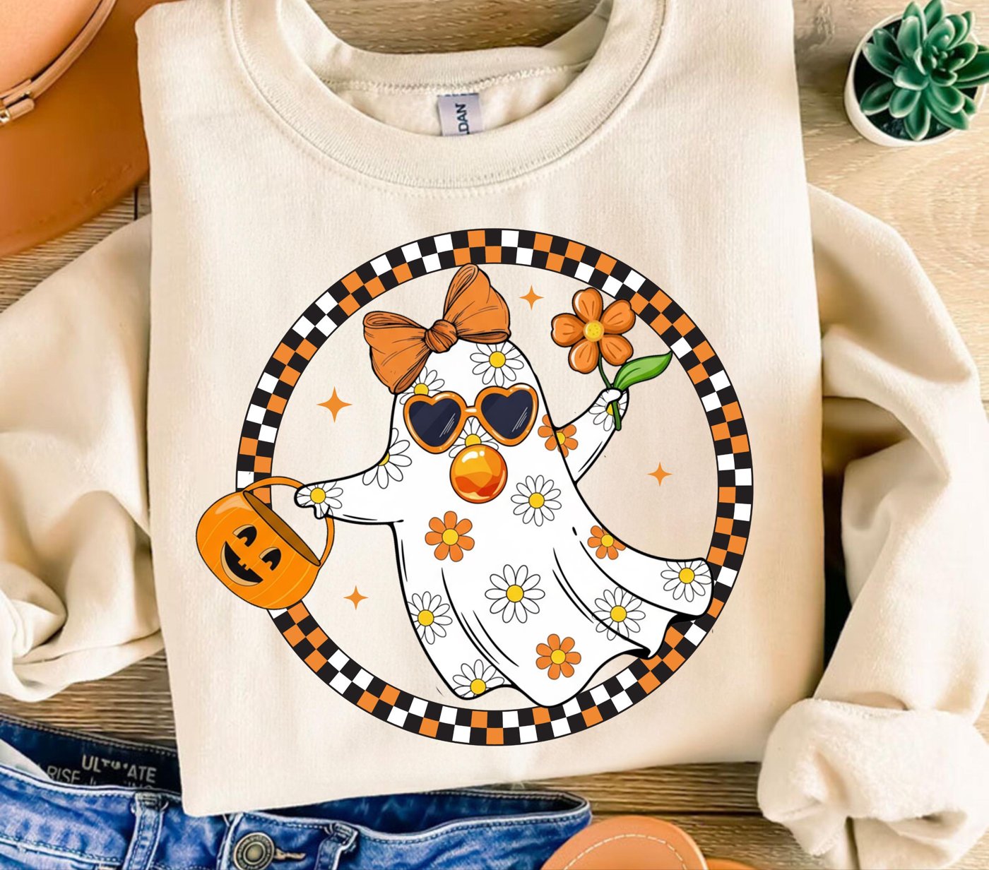 Halloween Boo Checkered Png, red balloon Halloween png, Girly Halloween png, Spooky Season Png, Halloween Vibes