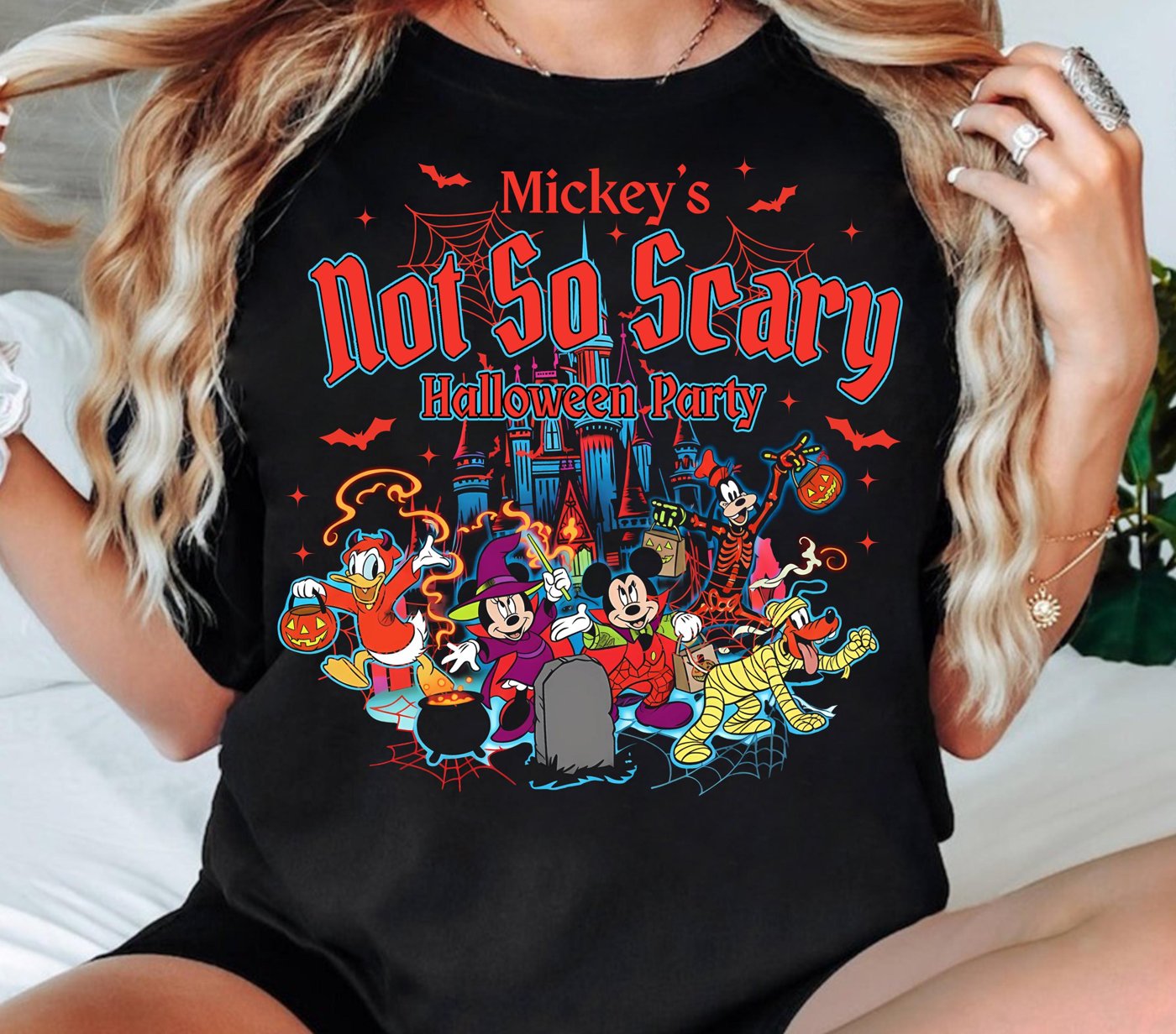 Halloween Mikey Mouse Not so scary halloween party Magical Cartoon PNG, Magical Mouse Halloween PNG Doodle, Cartoon Fall