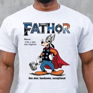 Fathor SVG, Father's Day Svg, Mouse Dad Shirt, Gift For Dad Svg, Dad Shirt Svg, Family Vacation, Family Matching, Best M
