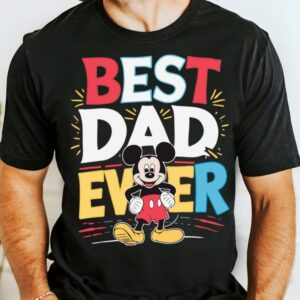 Best Dad Ever Png, Father's Day Png, Mouse Dad Shirt, Gift For Dad Png, Dad Shirt Svg, Family Vacation, Family Matching,