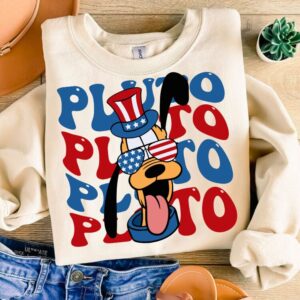 4th Of July Cartoon Dog PNG, Mikey Sublimation, 4th July Mouse and Friends, Fourth of July T Shirt Design, USA sublimati