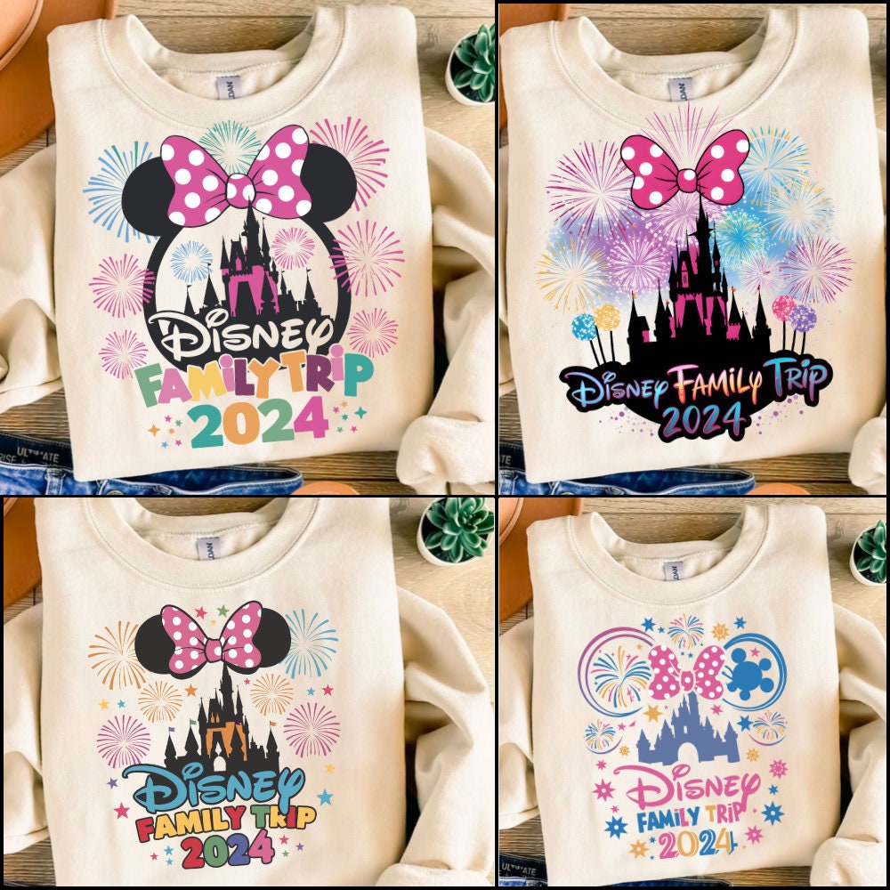 2024 Mouse Family Trip PNG Bundle, Micey mouse and Family Vacation trip, Family Trip Sublimation Design, Vacay Mode, Mag