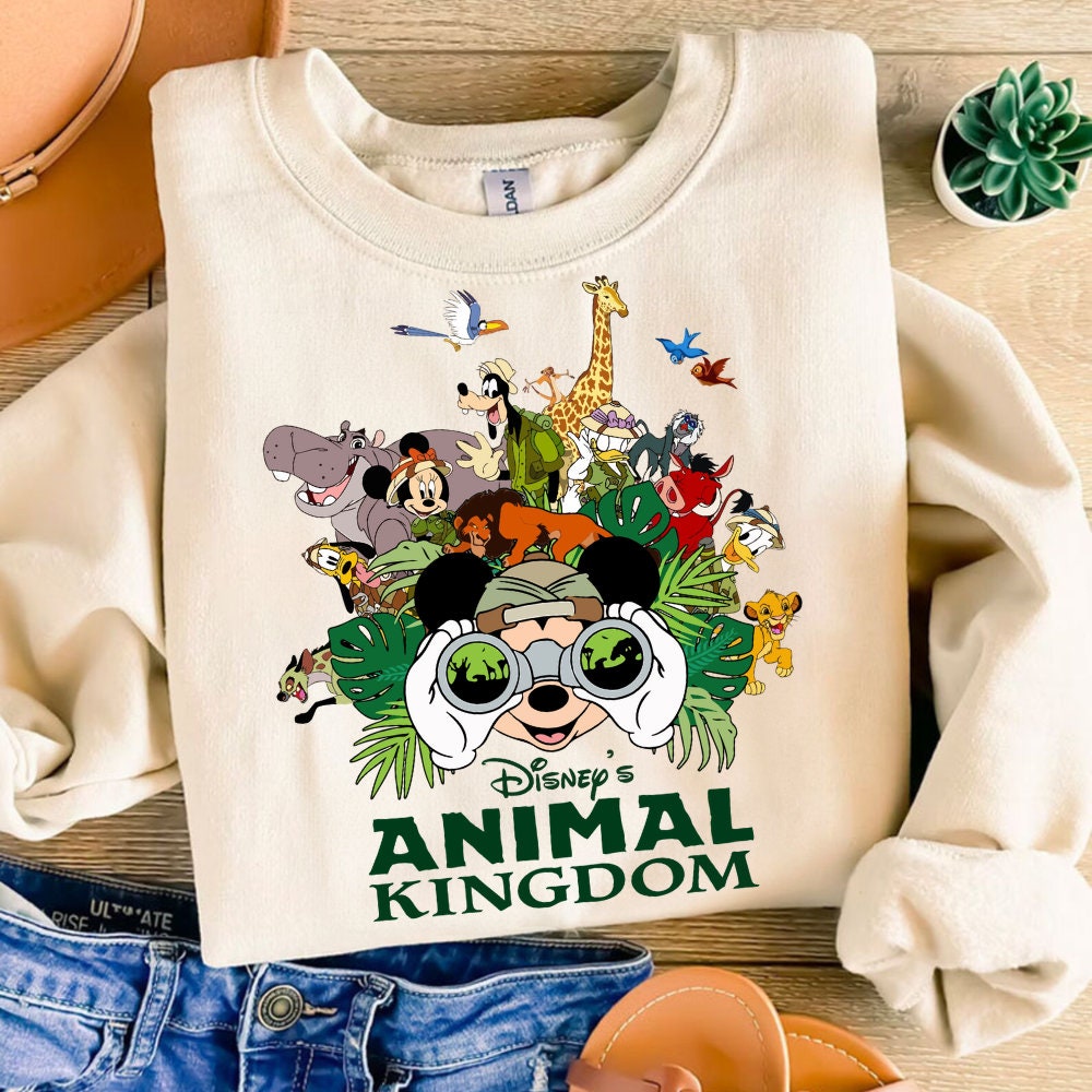 Mickeyy mouse Animal Kindom Svg, 2024 Safari Trip Svg, Mickeyy mouse Family Safari Tour Svg, Mouse and Friends safari tr