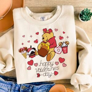 Happy valentine Yellow bear Png Svg, Snackgoal Svg, Yellow bear and friends Snack Vacation Svg, Vacay Mode Svg, Magical