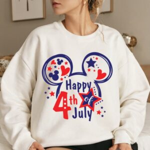 Happy 4th Of July Mouse PNG, Mikey Sublimation, 4th July Mouse and Friends, Fourth of July T Shirt Design, USA sublimati