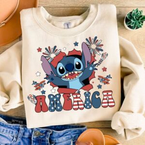 America Blue alien PNG, Blue Cartoon Sublimation, 4th July Blue Cartoon, Fourth of July T Shirt Design, USA sublimation,