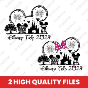 Mouse Family Trip PNG, Micey mouse and Family Vacation trip, Family Trip Sublimation Design, Vacay Mode, Magical Kingdom