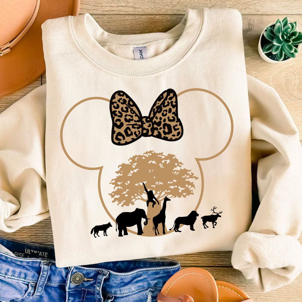 Animal Kindom Svg, Mickeyy mouse Family Safari Tour Svg, Leopard Mouse Head Svg, Safari Trip Svg, Mouse and Friends safa