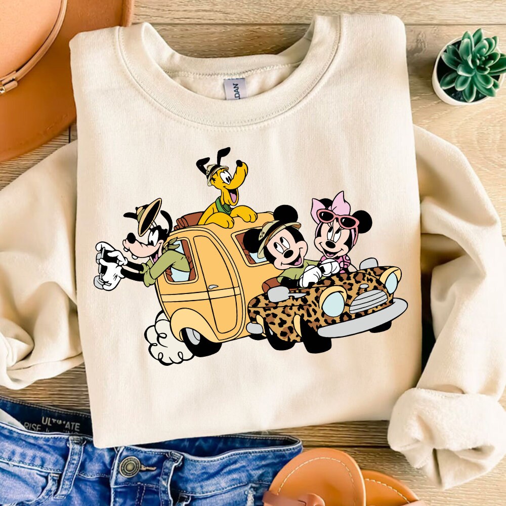 Mickeyy mouse Animal Kindom Png, 2024 Safari Trip Svg, Mickeyy mouse Family Safari Tour Svg, Mouse and Friends safari tr