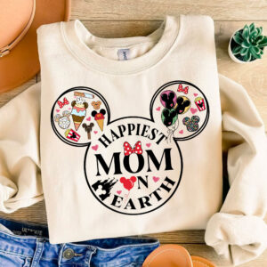 Mouse Happiest Mom In Earth Png Svg, Snackgoal Svg, Mickeyy Mouse and friends Snack Vacation Svg, Vacay Mode Svg, Magica
