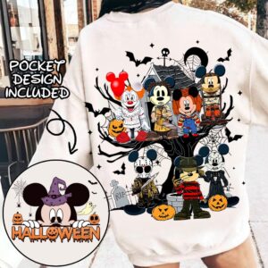 Retro Mouse Nightmare Png, Trendy Micey Mouse Halloween PNG, Trick Or Treat PNG, Halloween Png, Spooky Season Png, Hallo