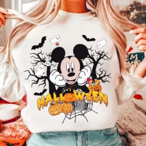 Retro Micey Mouse Halloween Png, Trendy Micey Mouse Halloween PNG, Trick Or Treat PNG, Spooky Season Png