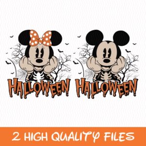 Retro Micey Mouse and friends Halloween Png, Trendy Micey Mouse Halloween PNG, Trick Or Treat PNG, Spooky Season Png