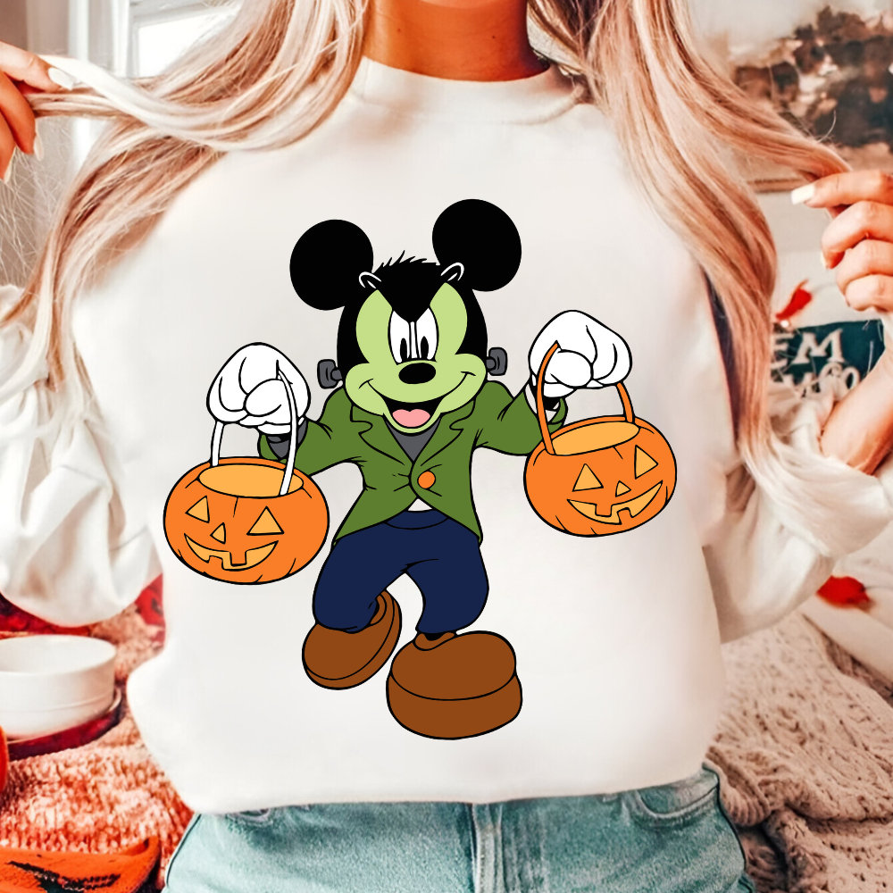 Retro Micey Mouse and friends Halloween Png, Trendy Micey Mouse Halloween PNG, Trick Or Treat PNG, Spooky Season Png